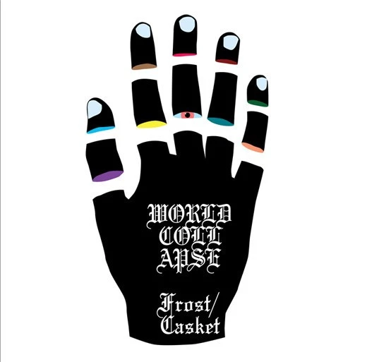World Collapse - Frost/Casket, Trapped Under Ice, Turnstile, NYHC, SXE, white - Bild 1 von 1