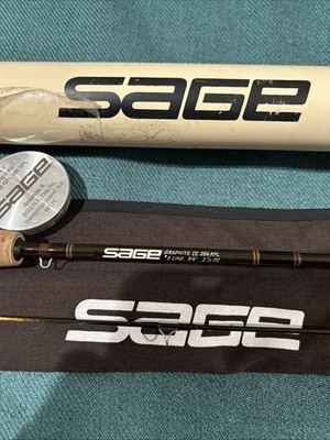 SAGE RPL＋286 8.6..fit #2 Sage Graphite ||| 8'6” #2 Line GFL 286 RPL Fishing Rod | eBay