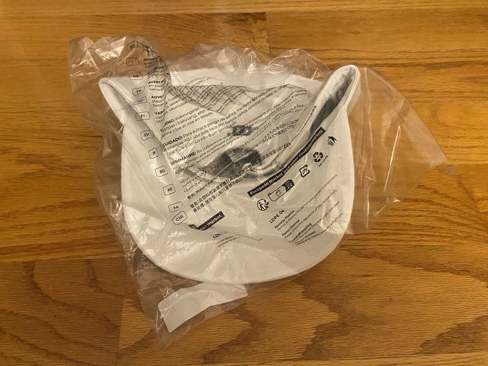 NEW Kith for Wilson Twill Aaron Cap White PH One Size IN HAND - Image 2 of 2