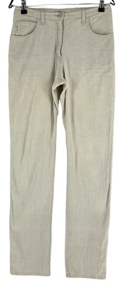 Jeans Armani Jeans Vintage Pantalon Stretch Lin 60% Beige Taille W28 L32 - Photo 1/4