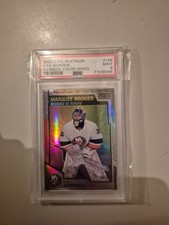 2020-21 O-pee-chee Platinum Ilya Sorokin Rookie Color Wheel Rainbow PSA 9 Mint 
