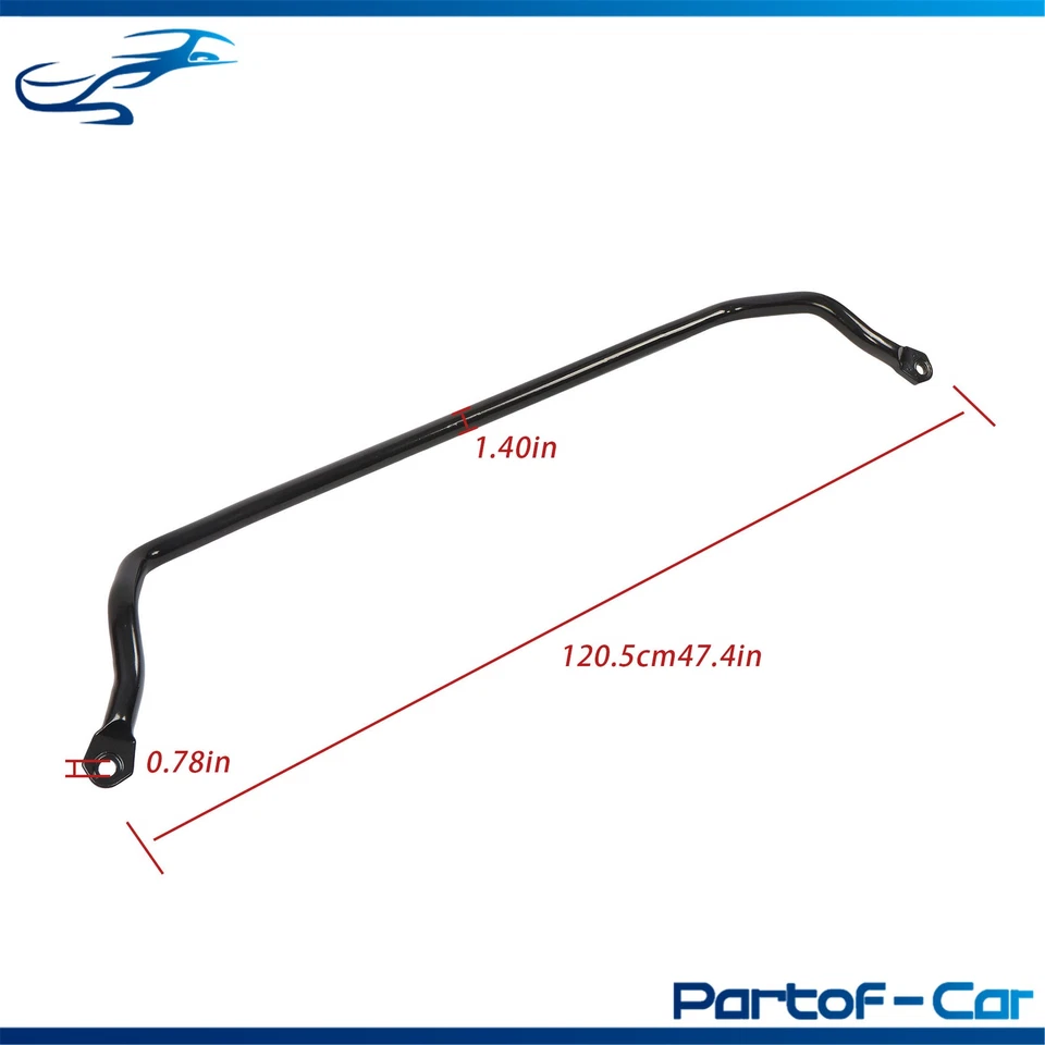 For Chevy GMC K1500 K2500 K3500 1988-00 Front Suspension Sway Bar w/ Bushing Kit - Image 4 of 4