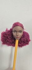 Barbie Basics 03 2025 Doll Head And Earrings Claudette Face AA Dark Skin JBH75 A