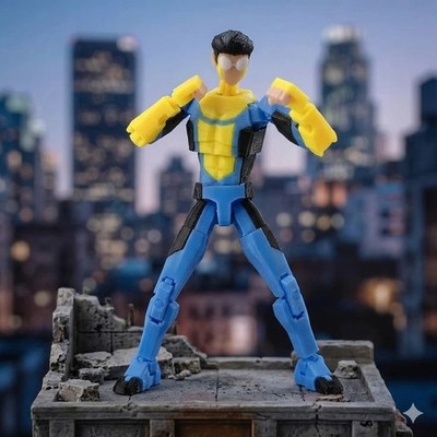 Goggles T13 Mark Grayson Action Figure 9L3D Printed Dummy13 Anime Collectible 