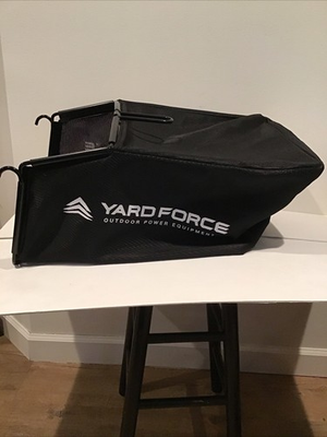 #ad YARD FORCE Lawn Mower Grass Catcher Bag amp; Frame New $99.95