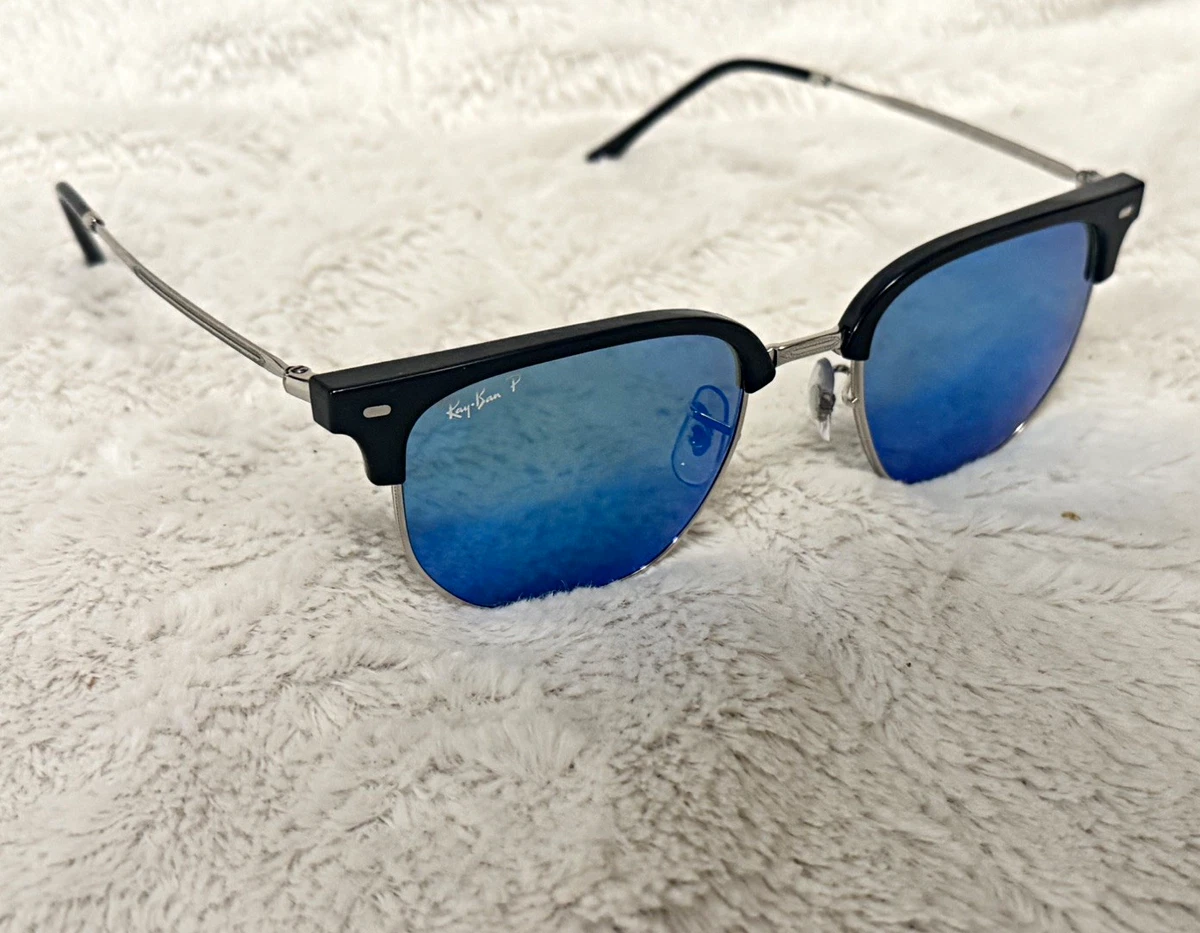 Ray-Ban Clubmaster Blue Blue Sunglasses for Men for sale | eBay