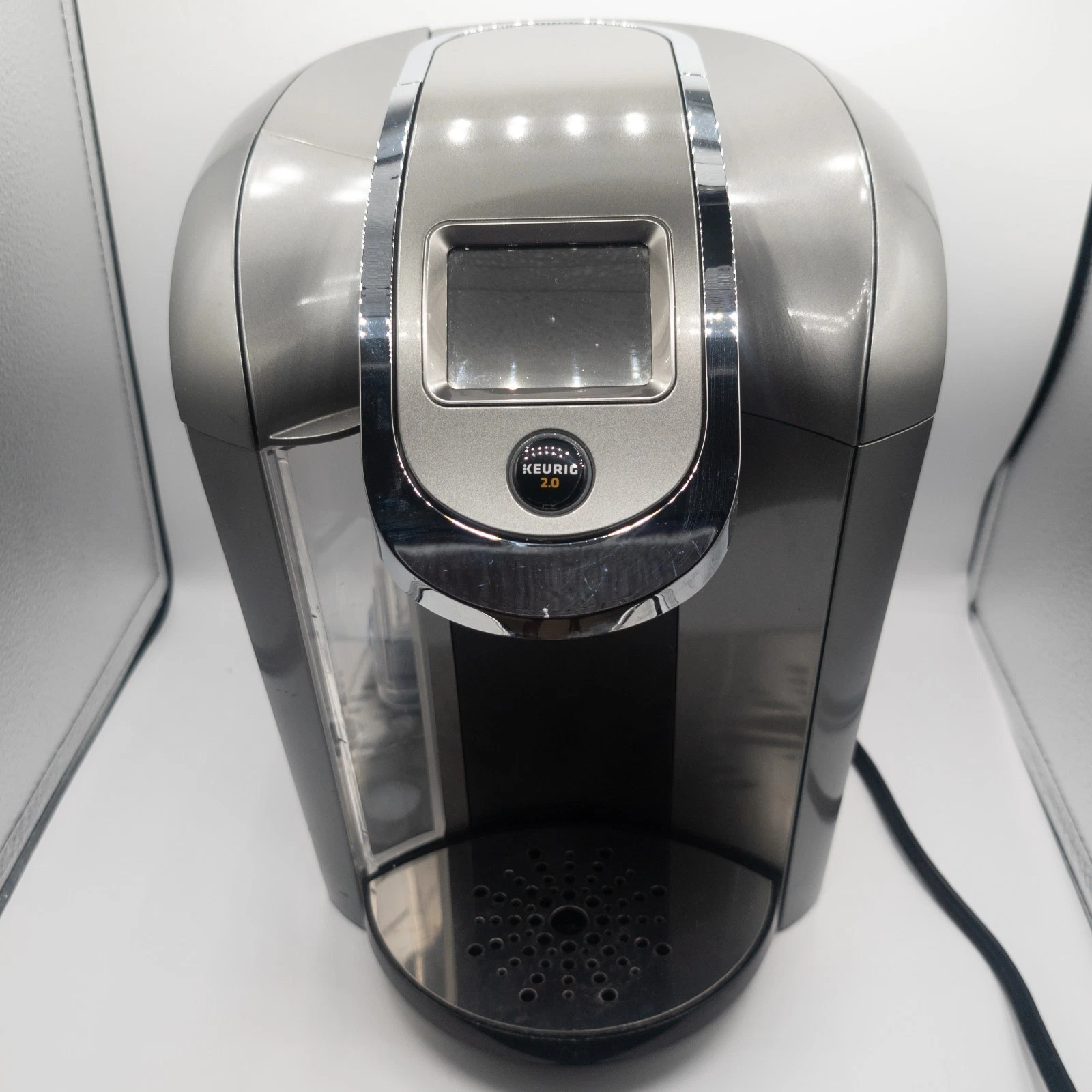 Keurig 2.0 K500 Series Silver Coffee Maker Touchscreen Digital K-Cup - Tested
