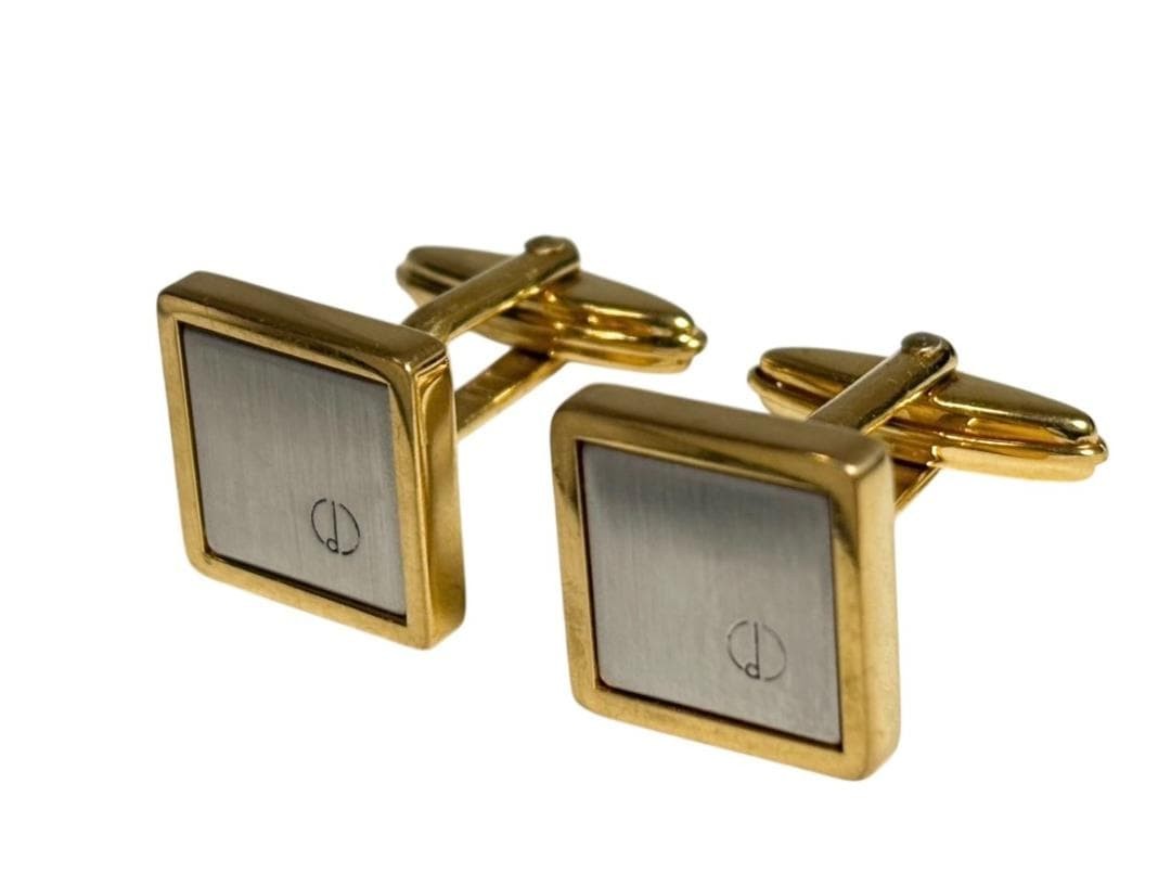Dunhill Cufflinks Button Squarerectangle Men'S Su… - image 2