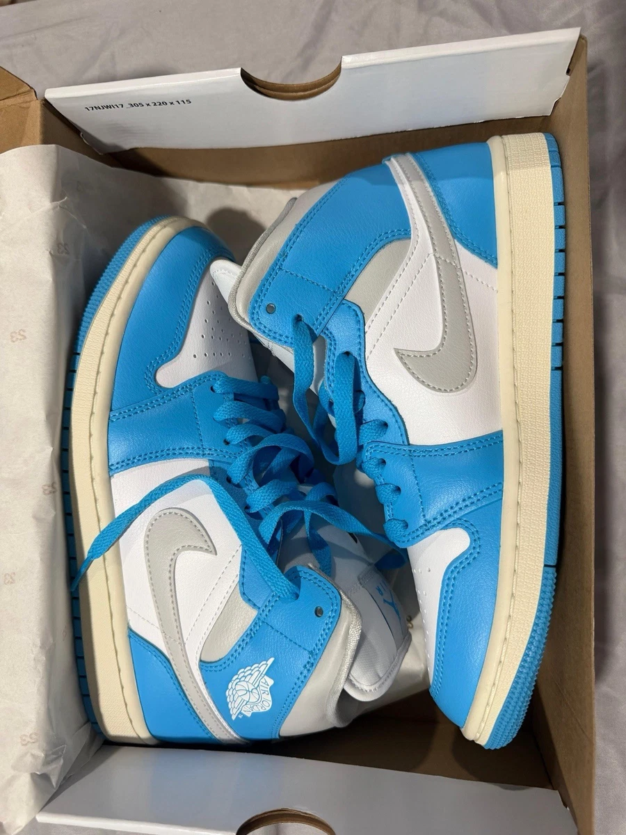 Jordan 1 Mid Dark Powder Blue W for sale | eBay