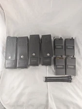 Lot Of 4 Bendix King EPH5102A Radios, 3x Antennas, 4 Leather Cases. Untested.
