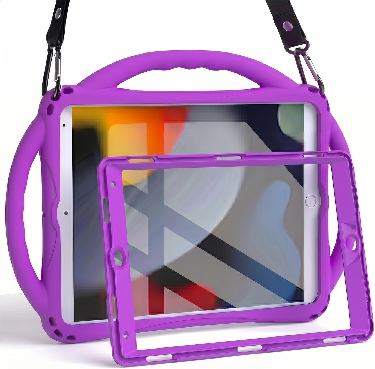 TOPESCT Stand Case 10.2"" iPad 9th 8th 7th Gen Made Kids Friendly Silicone New