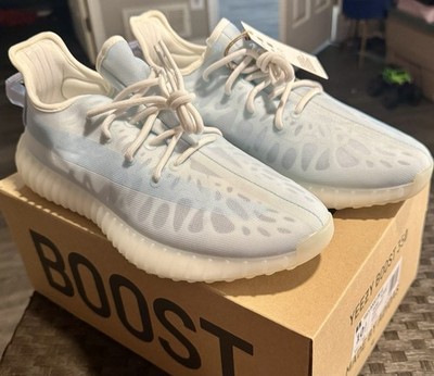 Adidas YEEZY Boost 350 V2 White/Blue/Mono Ice Size NWT