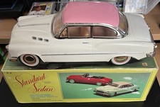 Vintage 1950's Voiture Friction Powered Buick Standard Sedan w/ Original Box
