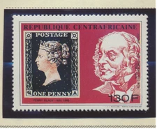 Central African Republic Stamp Scott #972, Mint Never Hinged