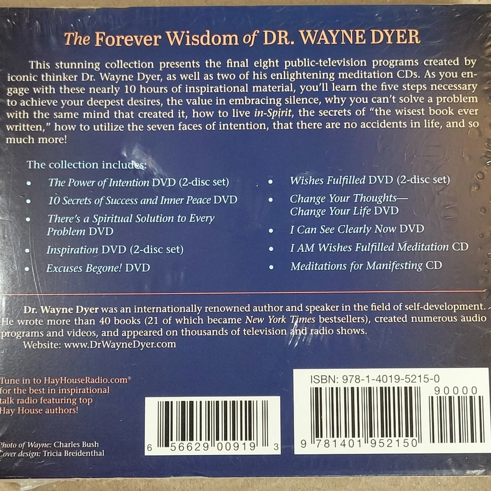 The Forever Wisdom of Dr. Wayne Dyer - 11 DVD + 2 CD Set NEW - Image 4 of 4