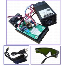 450nm Blue Laser Module 6W/6000mW DIY Lazer Module Full Kit Cutter Engraver CNC