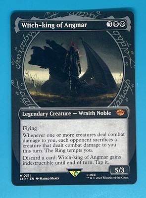 Mtg Lord Of The Rings Witch-king of Angmar (Showcase)