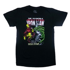Camiseta Iron Man Para Hombre - The Invincible Ironman Battle vs. Dr. Doom