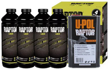 Upol Raptor Tintable 4X Bottle Liner Kit Tough Urethene Coating Bedliner Paint
