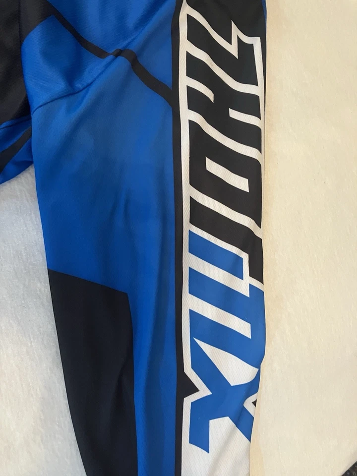 Thor MX Manga Larga Codo Acolchado Azul Talla Pequeña Foto 4 de 4