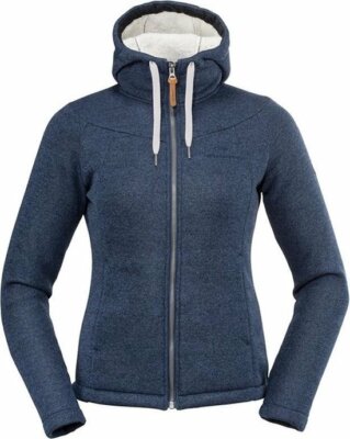  Eider Chavoires 3 Damen Fleecejacke mit Kapuze Blau Größe UK 12 FR 40 Neu mit Etikett