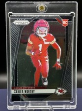 2024 Panini Prizm 🏈 Rookies Prizm #399 Xavier Worthy 🔥( RC) Chiefs 🔴⚪️