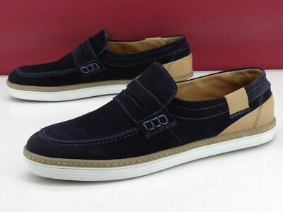 Walbusch Men's Shoes Loafers Moccasins Slippers Size 40 Top Leather