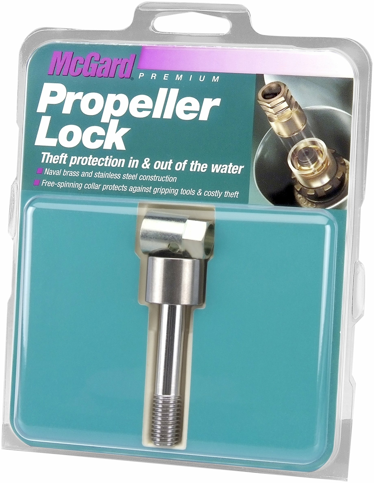 McGard 74049 Marine Single Outboard Motor Lock Set (5/16" 18 Thread