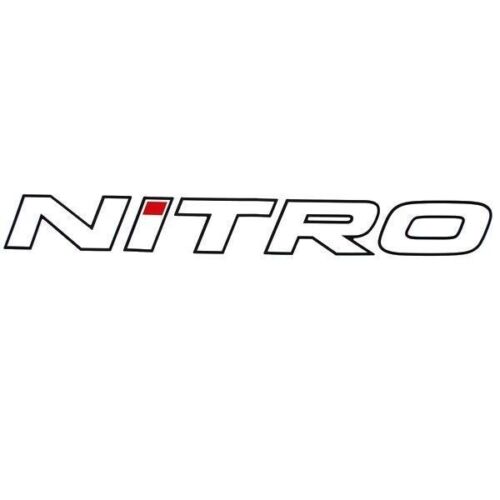 Autocollant autocollant bateau nitro Tracker 151752 | 28 pouces blanc noir - Photo 1 sur 1