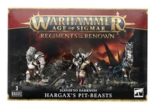 Warhammer Age of Sigmar Slaves to Darkness Hargax's Pit-Beasts 3 Miniatures Set
