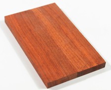 Knife Scales/Pistol Grips Africa Padauk Bookmatch Wood Handles 127mmx76mmx10mm