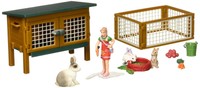 Schleich North America Rabbit Hutch With Rabbits & Feed Playset on sale Schleich North America Rabbit Hutch With Rabbits & Feed Playset on sale