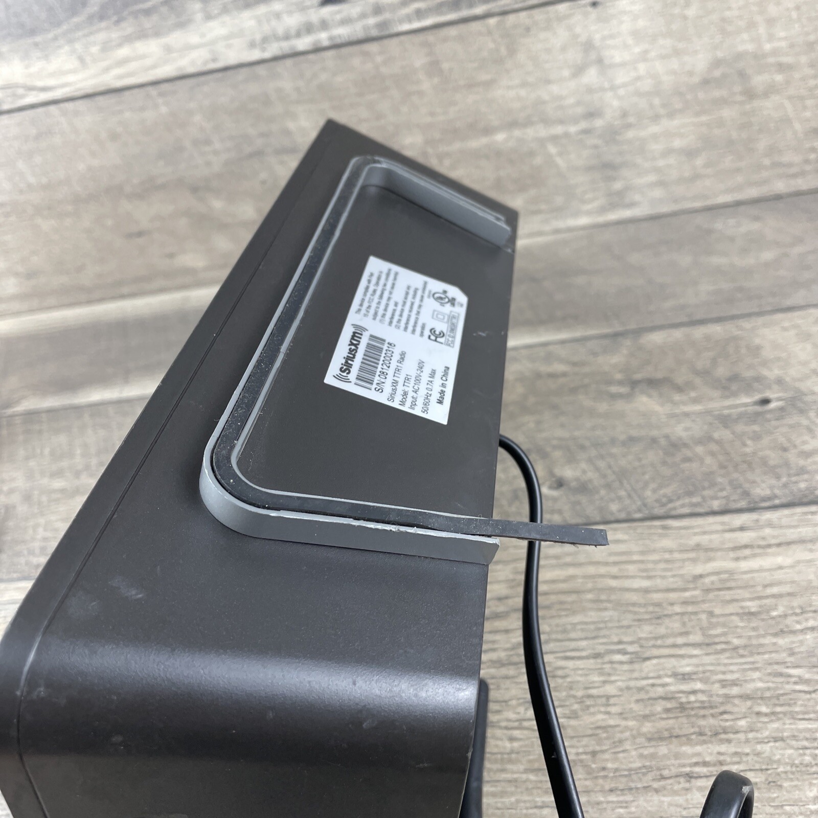 Sirius XM TTR1 Tabletop Internet Radio Please See Picture (untested)