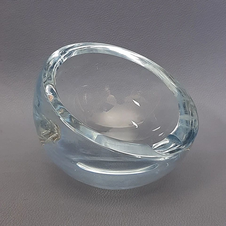 Aschenbecher Glas ORREFORS Schwedisches Design Aus Den 70er Jahren Modernari - Bild 3 von 4