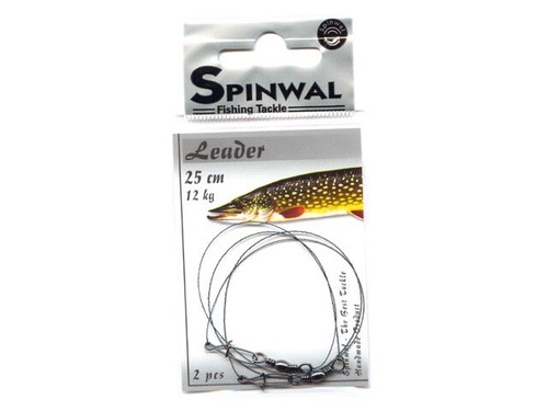 Spinwal Pike Leaders 20-50 cm 2-20 kg 2 piezas señuelo aparejo de pesca - Imagen 5 de 13