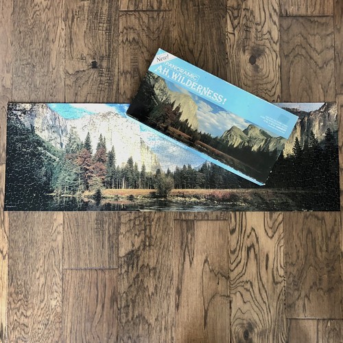 Springbok Puzzle Yosemite Ah Wilderness El Capitan Panoramic Vtg All 700+ Pcs - Picture 8 of 11