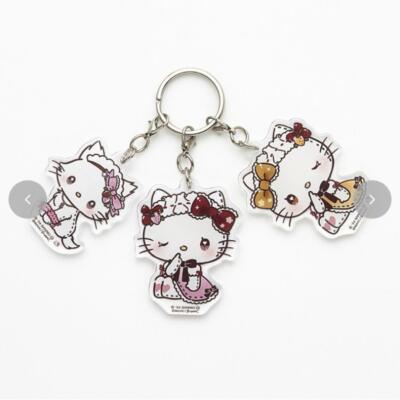 Sanrio Dolly Mix Charm Hello Kitty/Mimmy/Charmy Kitty 5x4cm/1.96x1.57'' Acrylic