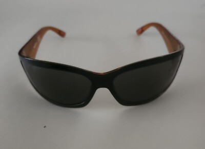 MISS SIXTY SUNGLASSES MX 176S B5 SHINY BLACK WITH ORANGE AND DARK GRAY LENS