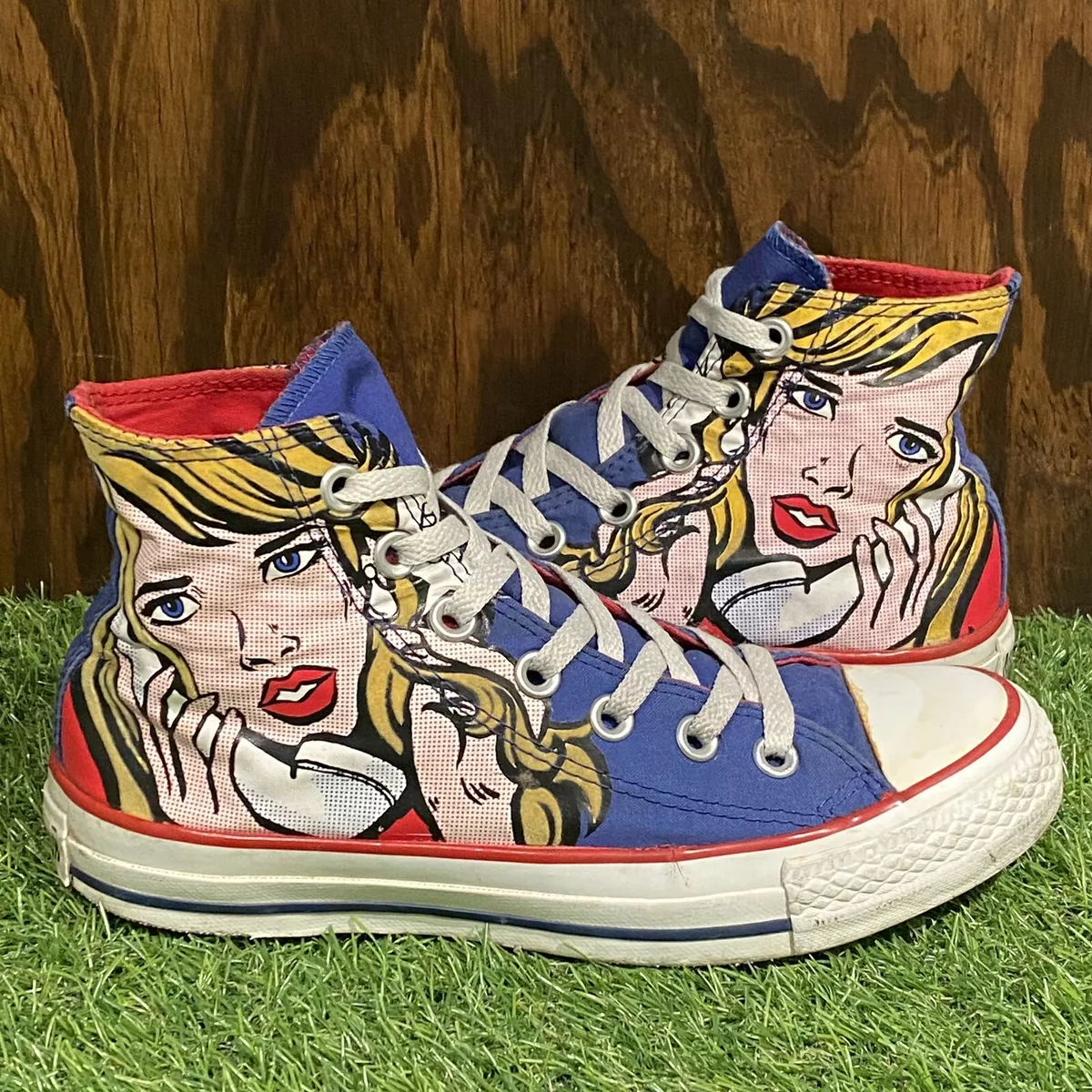 Taylor Men\'s 4 US All / 113848 Print | Hi Chuck Star Pop-Art / eBay Converse Sneakers