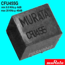 Murata 455 KHz 4-Element IF FILTER +/- 4.5 KHz BW (9 KHz) AM/SW ** USA SELLER **