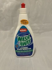 Whink Wash Away 16 Oz. Laundry Stain Remover Old Stock 2000 With Spout Prop