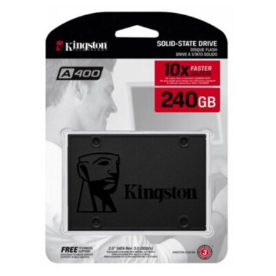 Kingston 240 480 960GB A400 SATA3 2.5'' Internal SSD SA400S37-HDD Solid State Lot