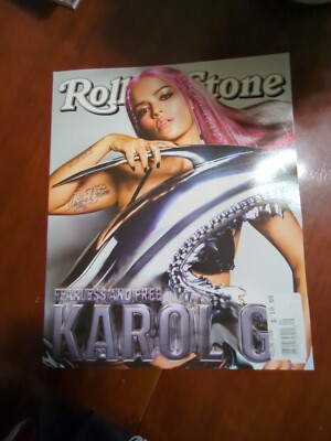 ROLLING STONE MAGAZINE-SEPTEMBER 2023-FEARLESS AND FREE-KAROL G-BRAND RP