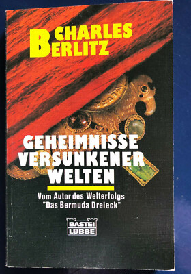 Buch: Charles Berlitz - Geheimnisse versunkener Welten / Bastei Lübbe Verlag