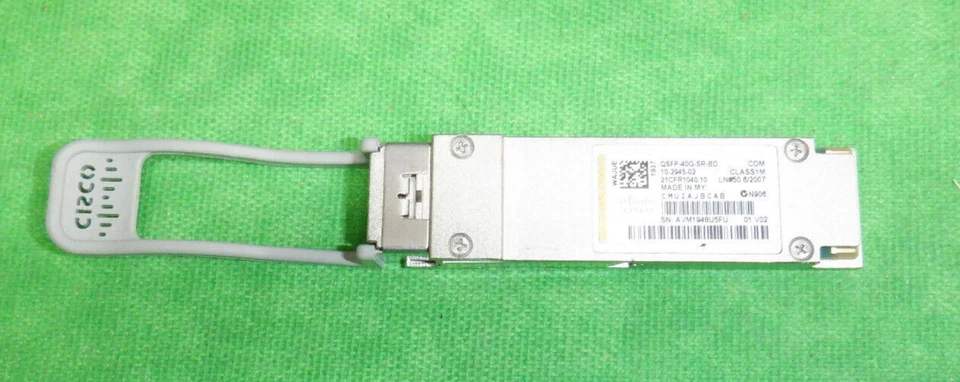 CISCO QSFP-40G-SR-BD 10-2945-02 40GbE 40GBASE-SR MM LC QSFP+ LOT OF 10 - Image 2 of 4