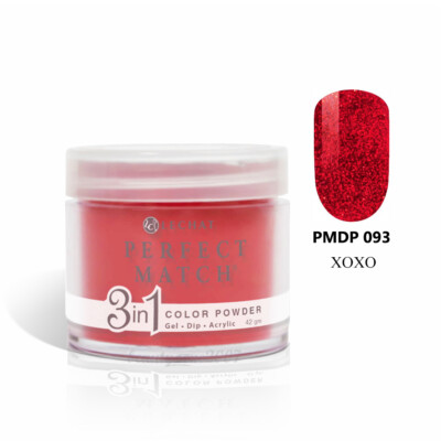 LeChat Perfect Match 3 in 1 Color Powder PMDP093 XOXO 1.5oz