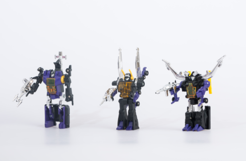 Transformers Set 3 G1 Insecticon Bombshell Shrapnel Kickback Toy - Picture 3 of 12