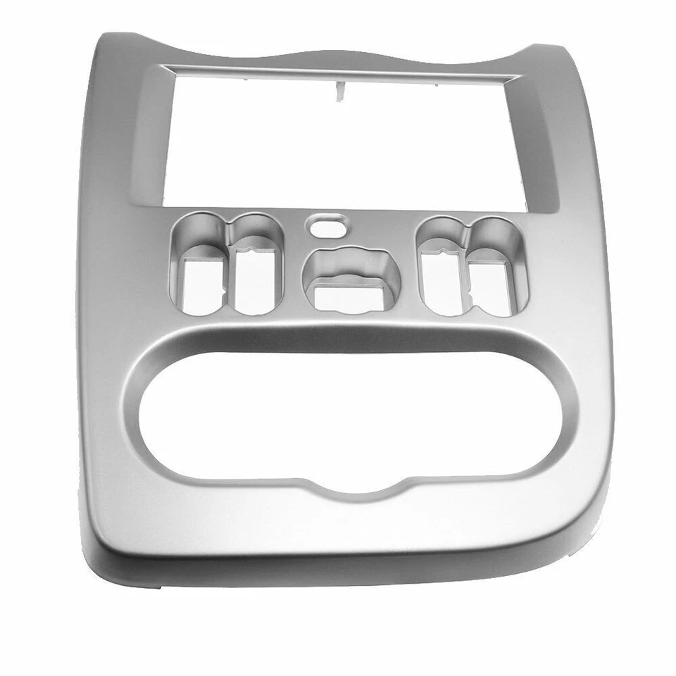2 Din DVD Radio Stereo Fascia Panel Frame Trim For Renault Logan 2010-2013 Car Foto 2 de 4