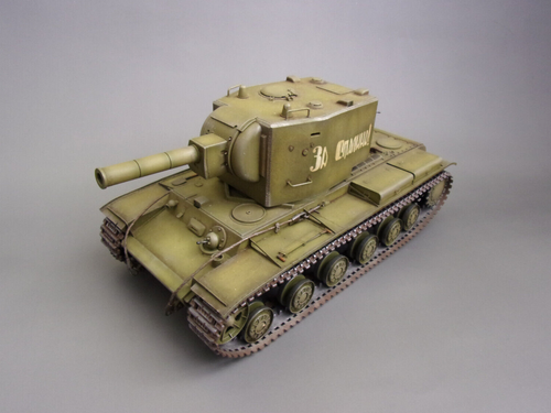 ProBuilt KV 2 soviet ww2 heavy tank 1/35 "For Stalin" - Picture 2 of 11
