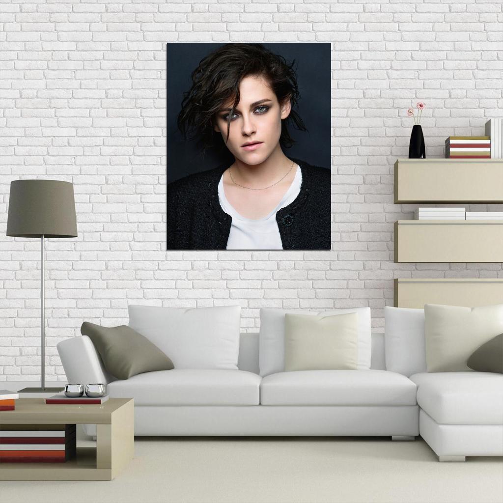 Poster Sur Toile De L'actrice Américaine Kristen Jaymes Stewart Star 19 - Décoration Murale Pour Salon, Chambre à Coucher - Sans Cadre : 40 X 60 Cm